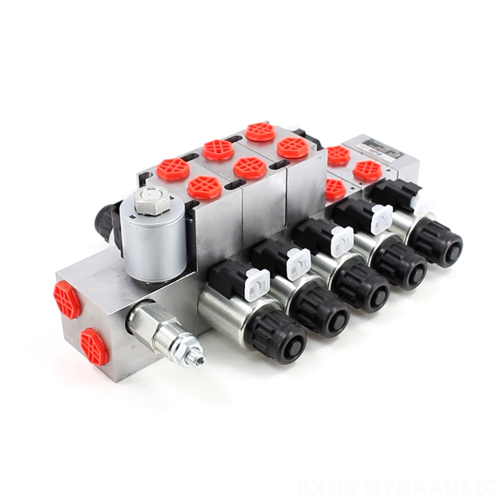 DCV56 ไฟฟ้าแปรผัน 5 สปูล วาล์วทิศทางส่วน cover photo