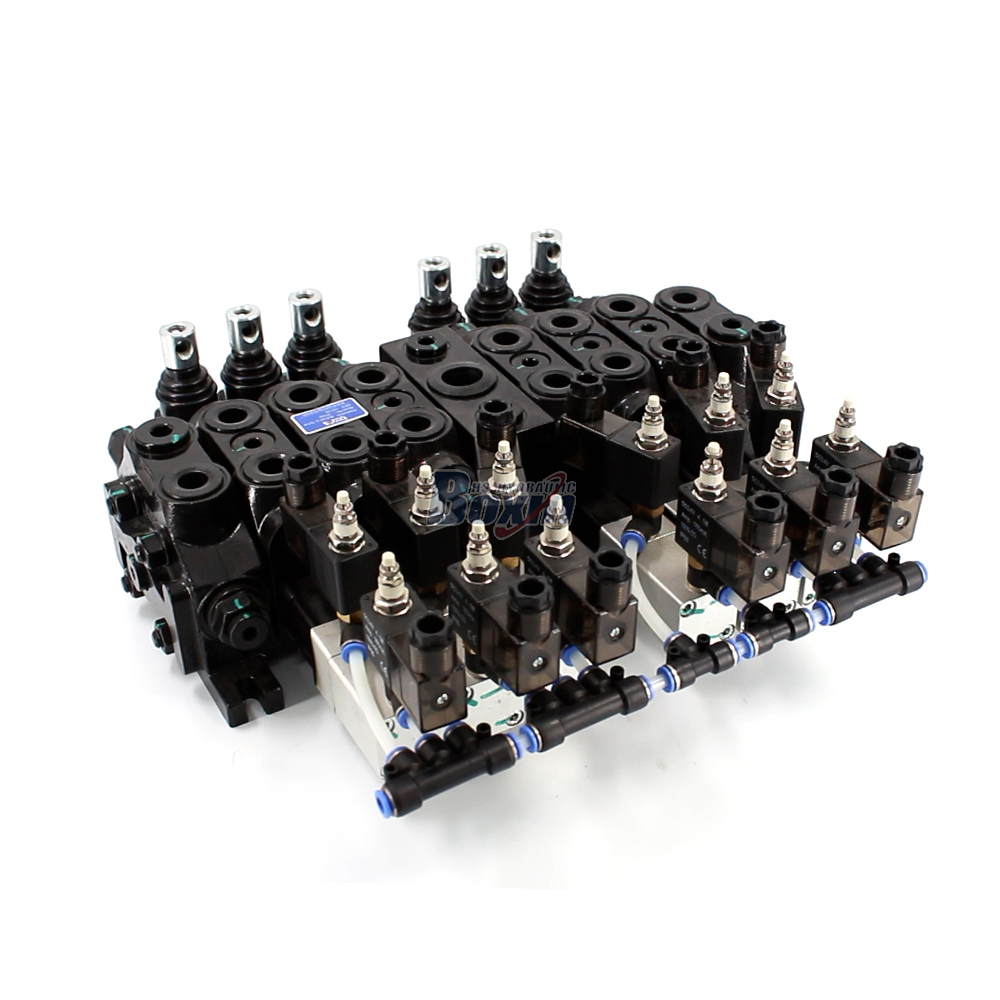 DCV60 ไฟฟ้าลม 6 สปูล วาล์วทิศทางส่วน image