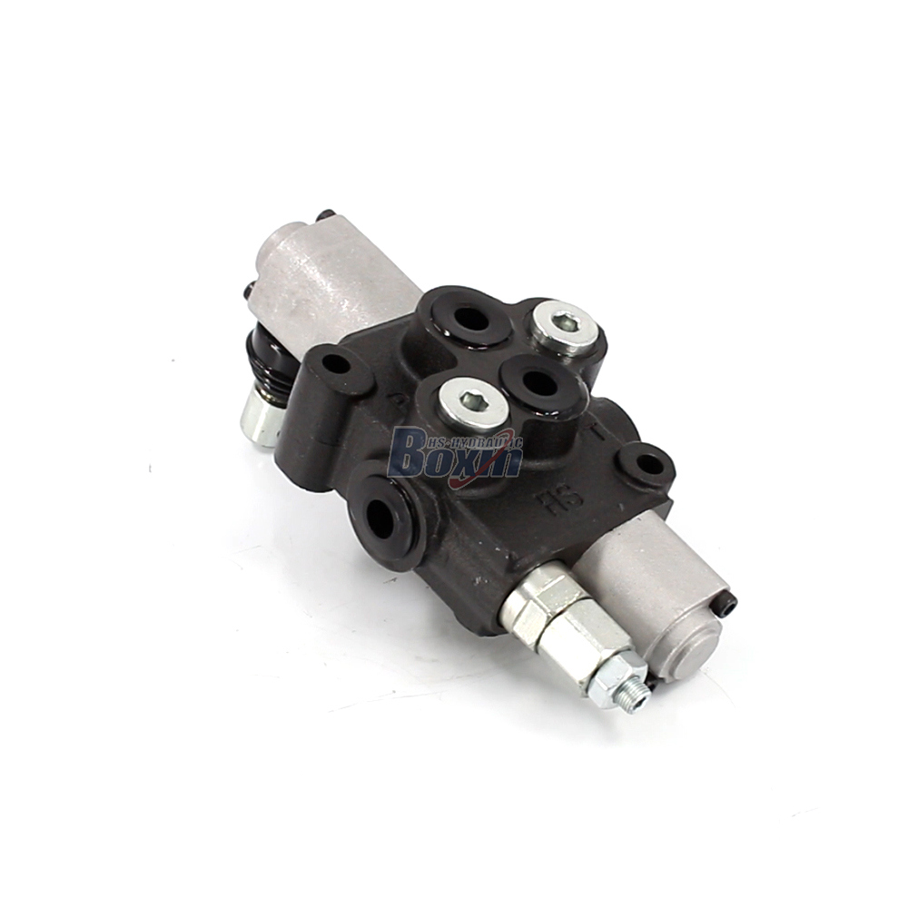 HS45-FZJ ด้วยตนเอง 1 สปูล วาล์วควบคุมทิศทางแบบโมโนบล็อก image