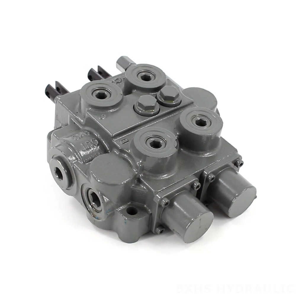 RD5200-H ด้วยตนเอง 2 สปูล วาล์วควบคุมไฮดรอลิก image