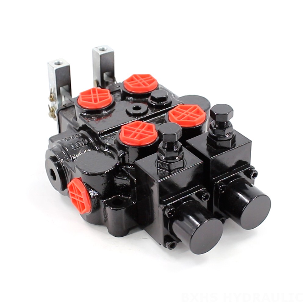 RD5200-OU2 ด้วยตนเอง 2 สปูล วาล์วควบคุมไฮดรอลิก image
