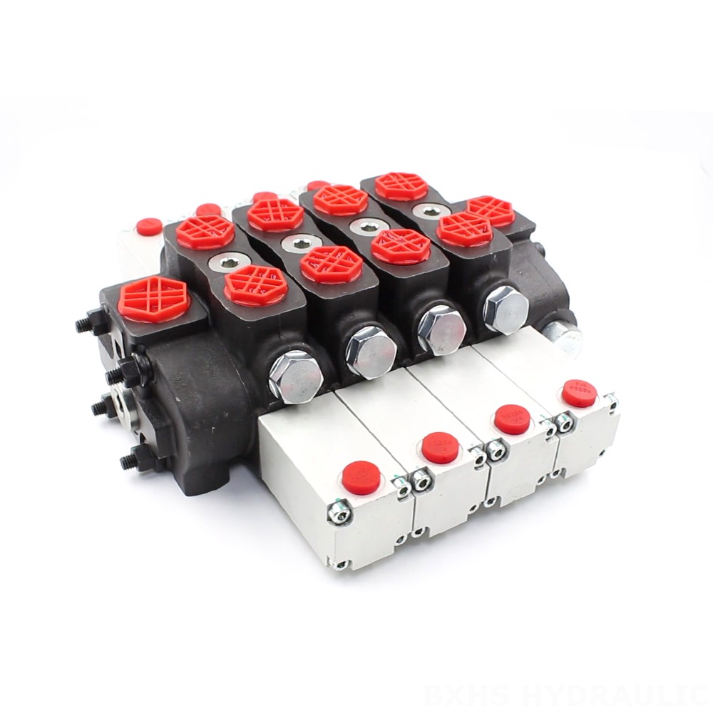SD8 ไฮดรอลิก 4 สปูล วาล์วทิศทางส่วน image