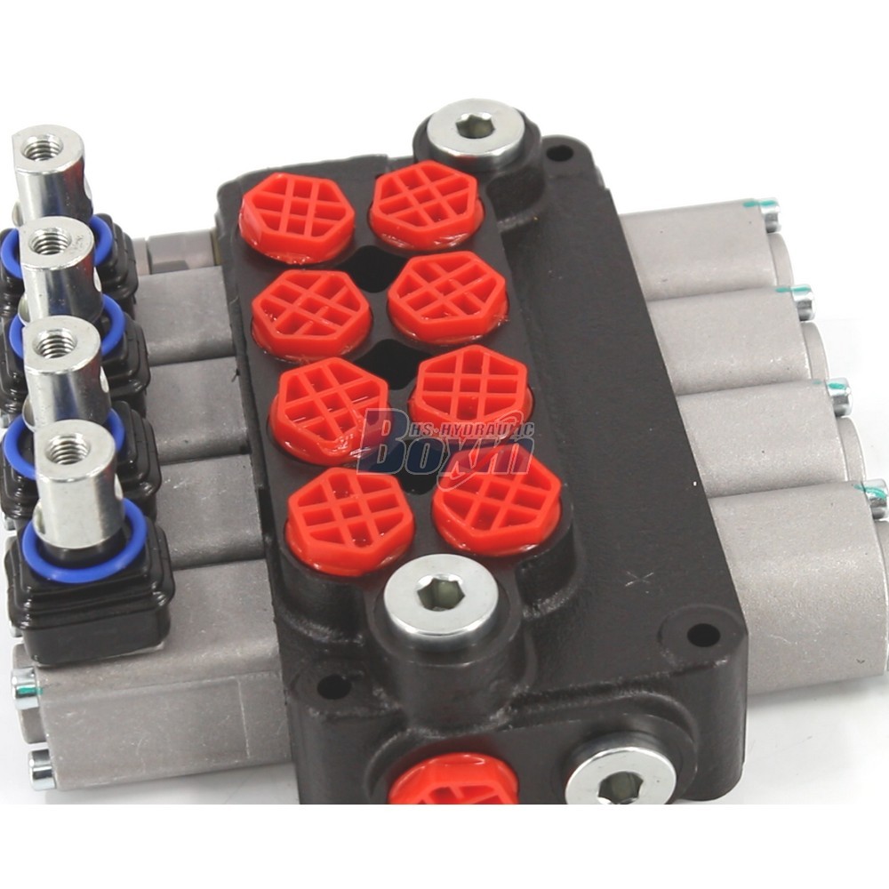 OEM and Private Label Customization for DCV20 4 Spool Monoblock Valve detail image