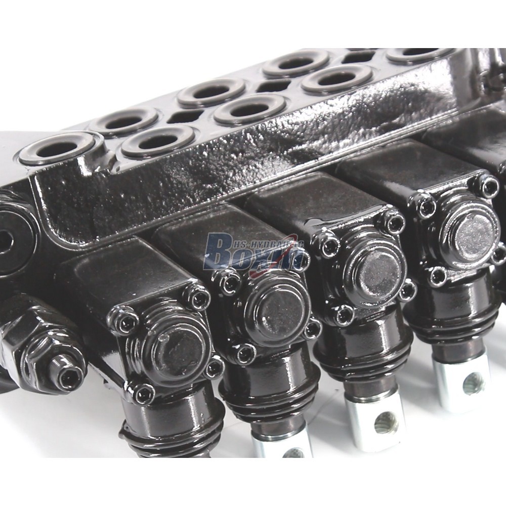 DCV40Z-FZJ Manual 5 Spool Outrigger Control Valve for Hydraulic Systems detail image