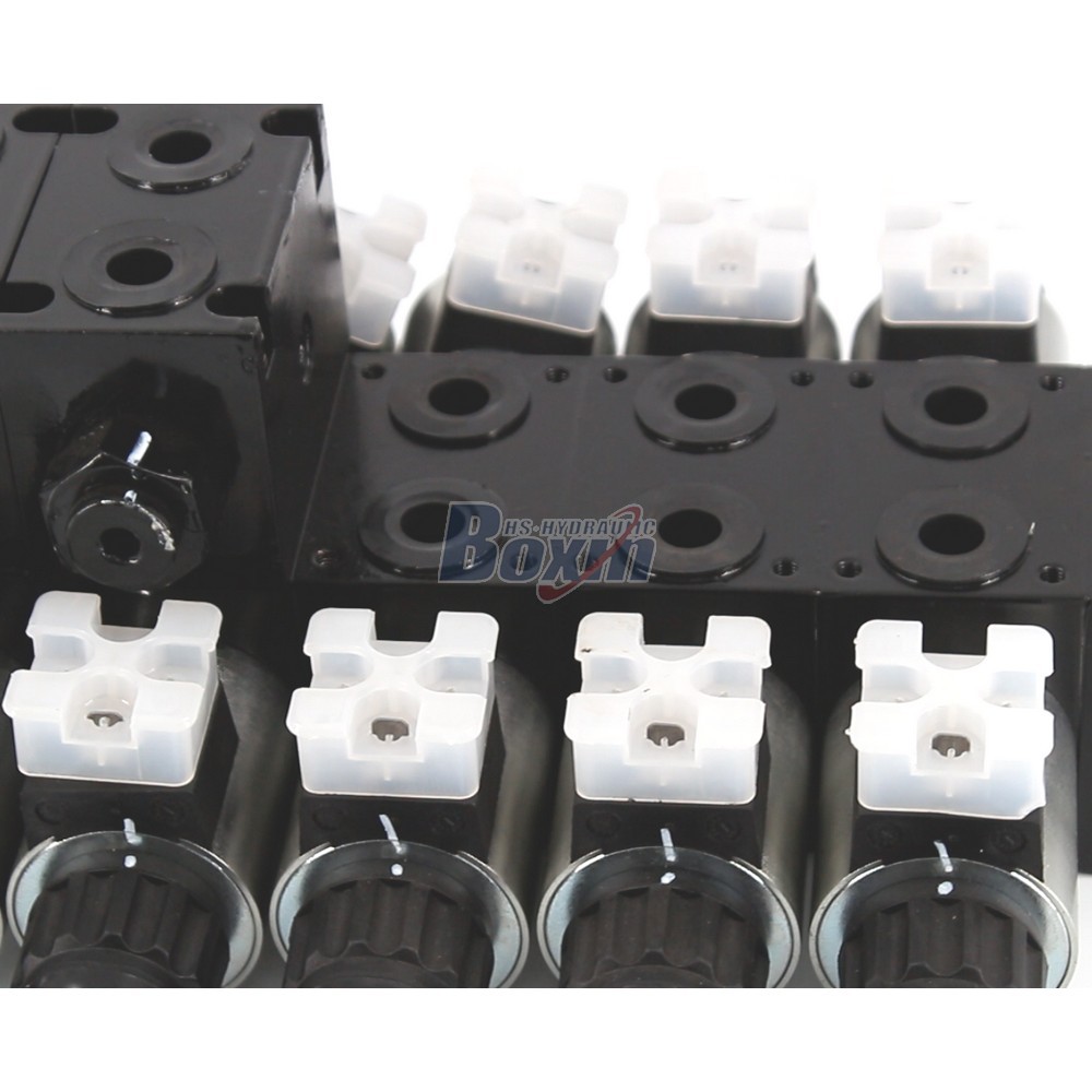 Strategic Partnership Opportunities for DCV56-H Solenoid 5 Spool Sectional Valve Sales detail image