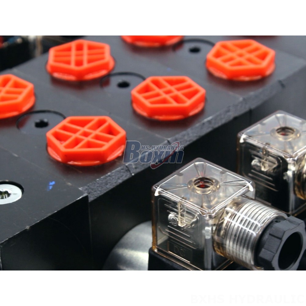 DCV58 Solenoid 3 Spool Sectional Directional Valve: Manufacturer & Supplier detail image