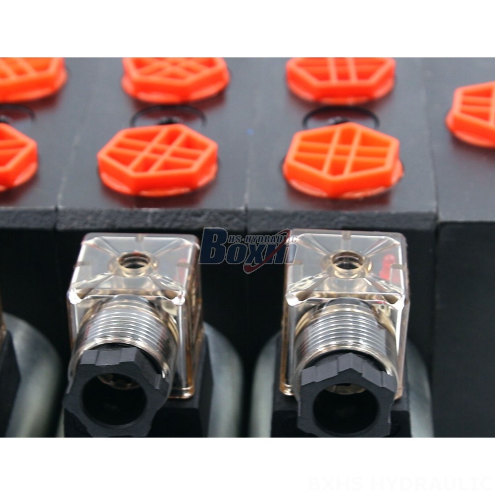 DCV58 Solenoid 3 Spool Sectional Directional Valve: Manufacturer & Supplier detail image