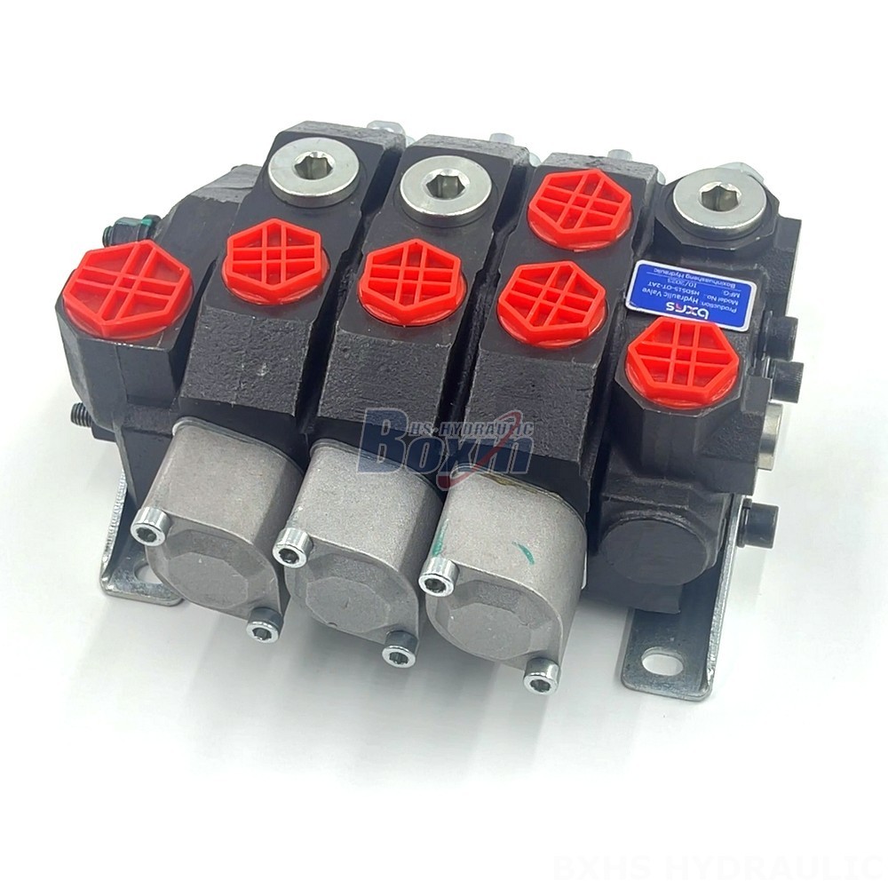 Direct from the Manufacturer: High-Quality Manual 3 Spool Monoblock Directional Valves detail image
