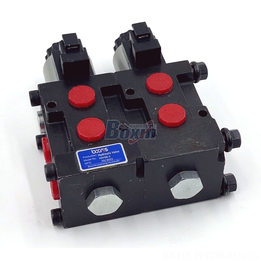 Bespoke Hydraulic Solutions: Customizable HSV06 Solenoid Flow Diverter Valves detail image