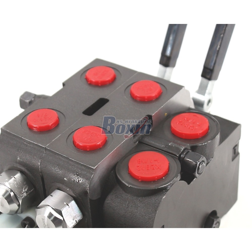 HSV20 Manual 2 Spool Sectional Directional Valve for Hydraulic Systems detail image
