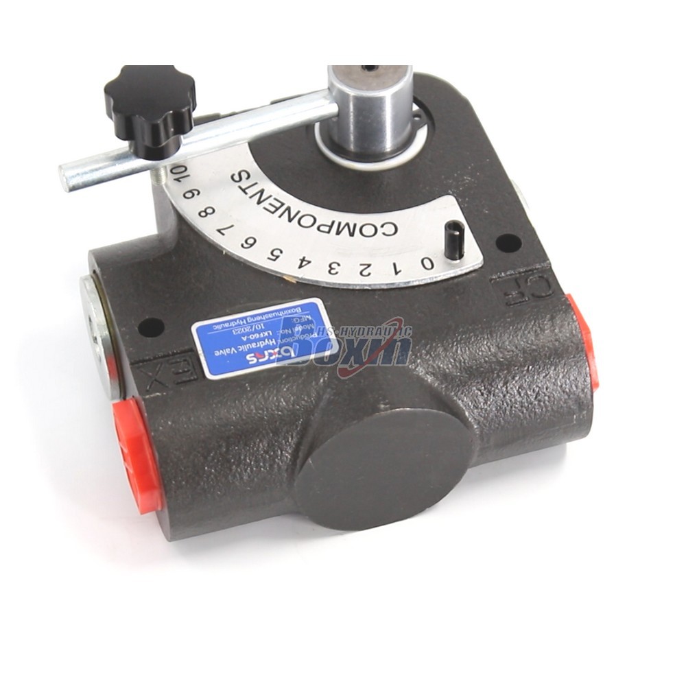 OEM and ODM Services for LKF60-WAQF Hydraulic 1 Spool Flow Control Valve detail image
