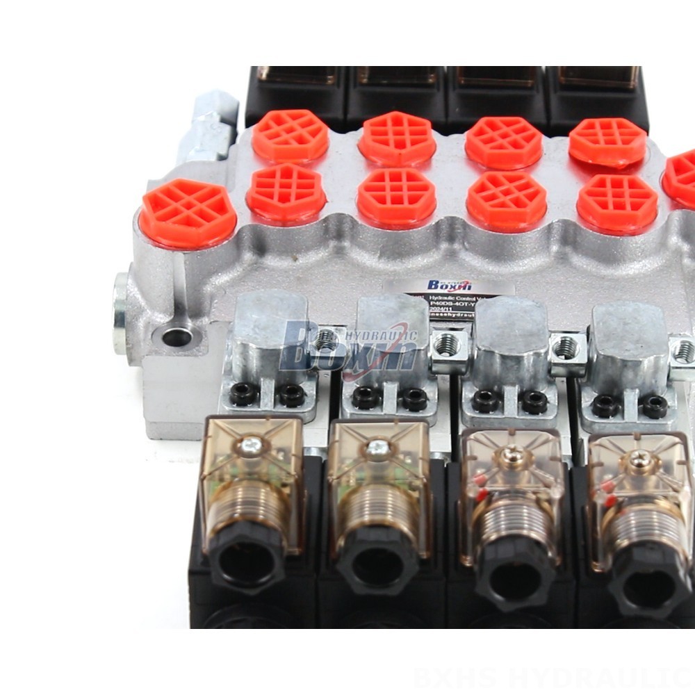 Industrial Hydraulics: P40-DS 4-Spool Monoblock Valve - Buy Direct detail image