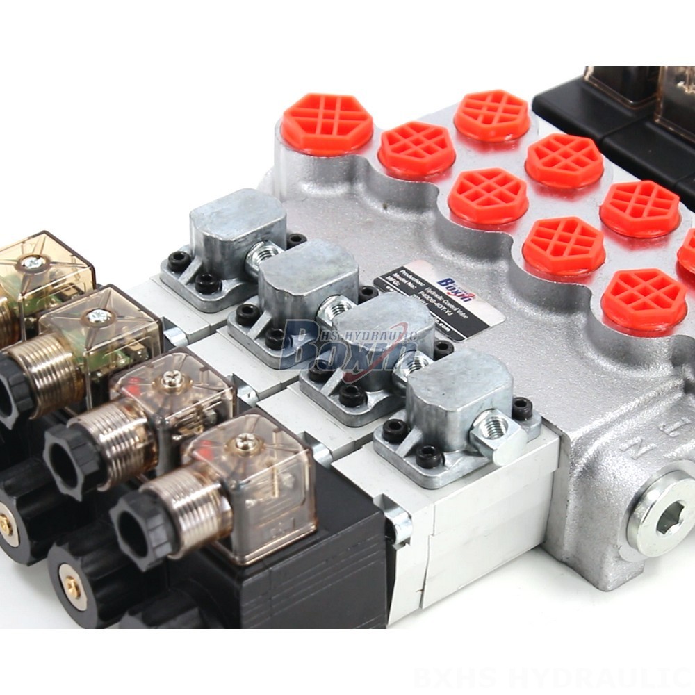Industrial Hydraulics: P40-DS 4-Spool Monoblock Valve - Buy Direct detail image