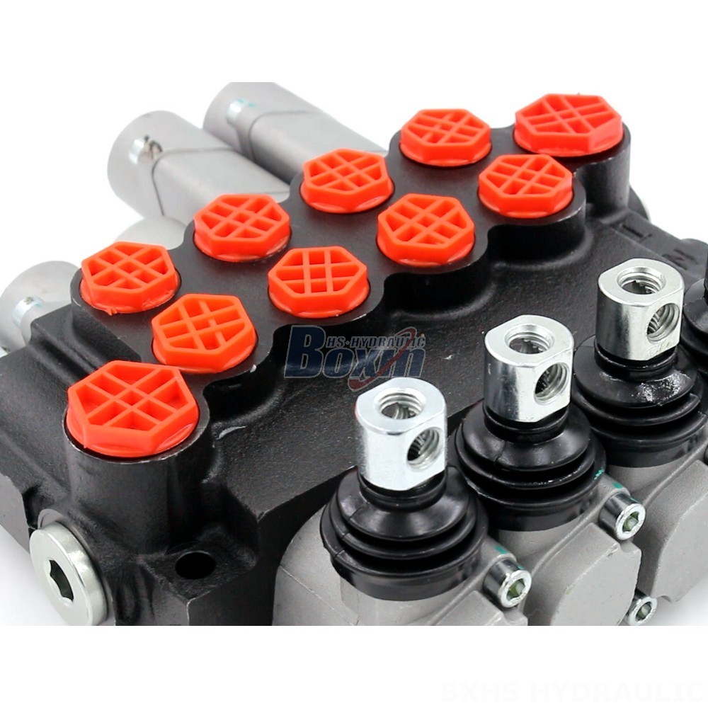 P40-G12-G38-2OT-2QTW 4-Spool Hydraulic Directional Valve | Factory Direct & Customizable detail image