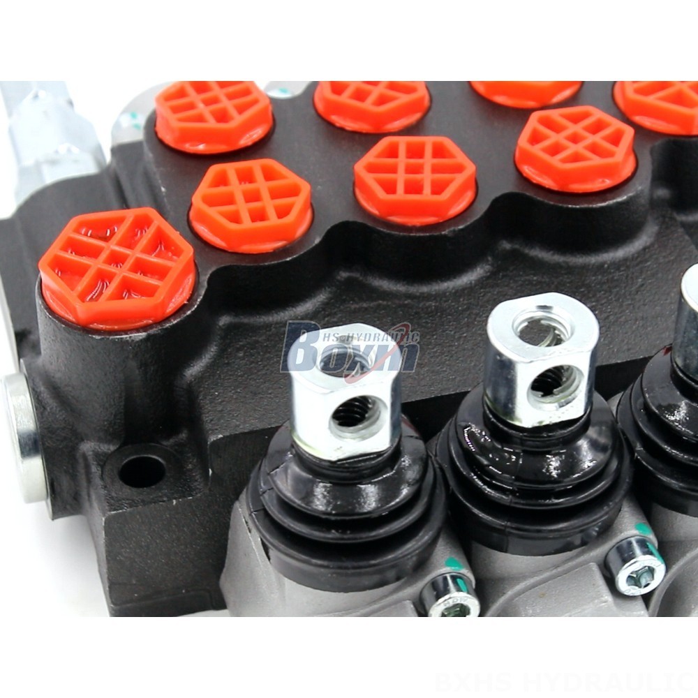 P40-G12-G38-2OT-QTW 3 Spool Valve | Customizable & Made to Order detail image