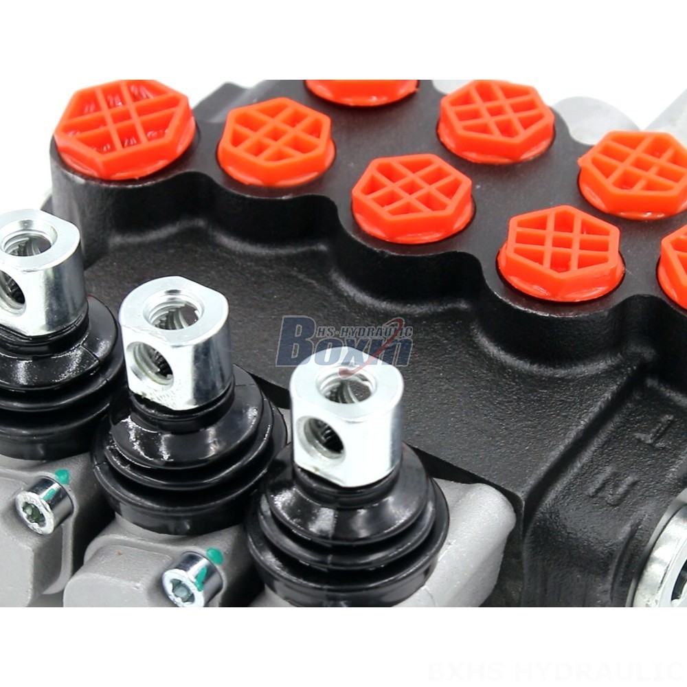 P40-G12-G38-2OT-QTW 3 Spool Valve | Customizable & Made to Order detail image