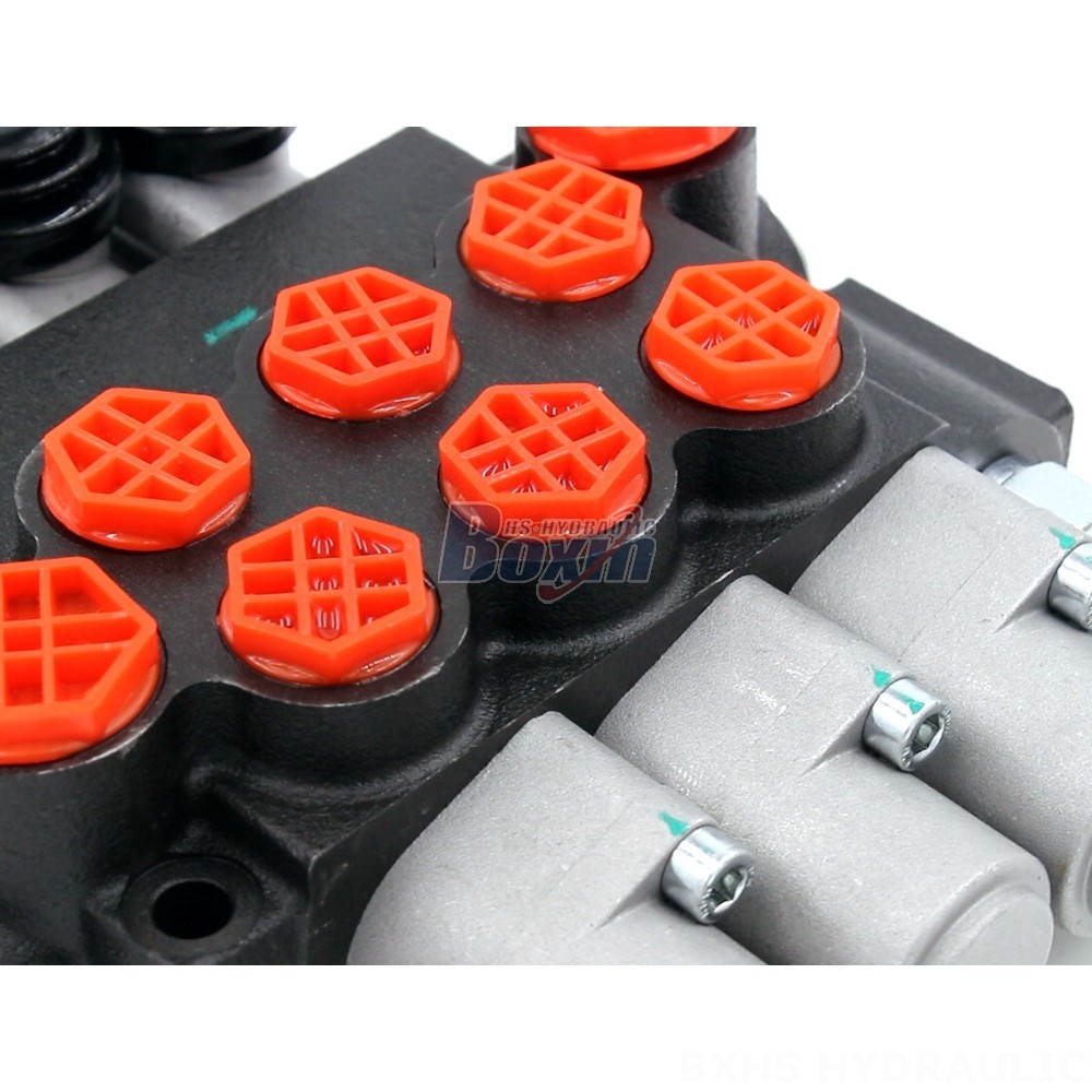 3 Spool Directional Control Valve | P40-G12-G38-3OT | ISO Certified & Reliable detail image