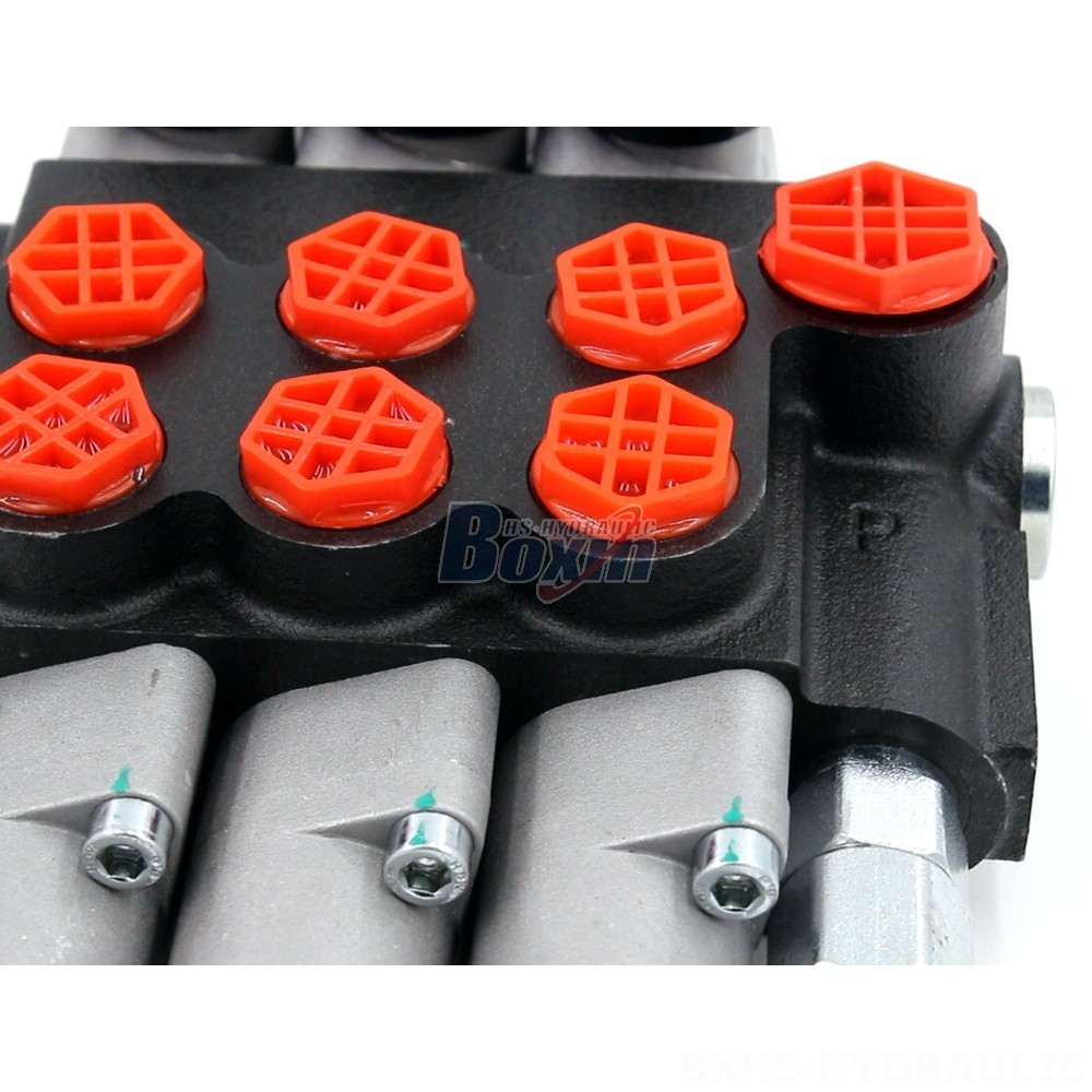 3 Spool Directional Control Valve | P40-G12-G38-3OT | ISO Certified & Reliable detail image
