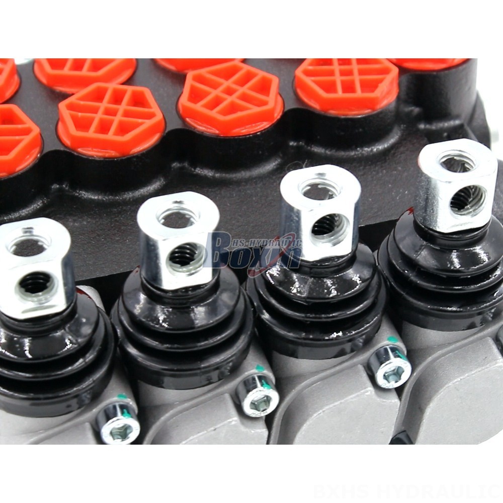 4 Spool Monoblock Directional Valve - P40-G12-G38-4OT Series | Wholesale & OEM detail image