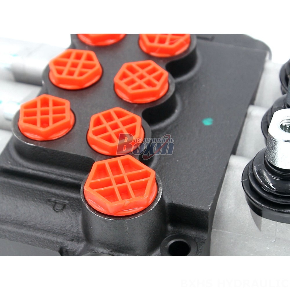 P40-G12-G38-OT-OT-OT 3-Spool Hydraulic Directional Valve | Factory Direct & Customizable detail image