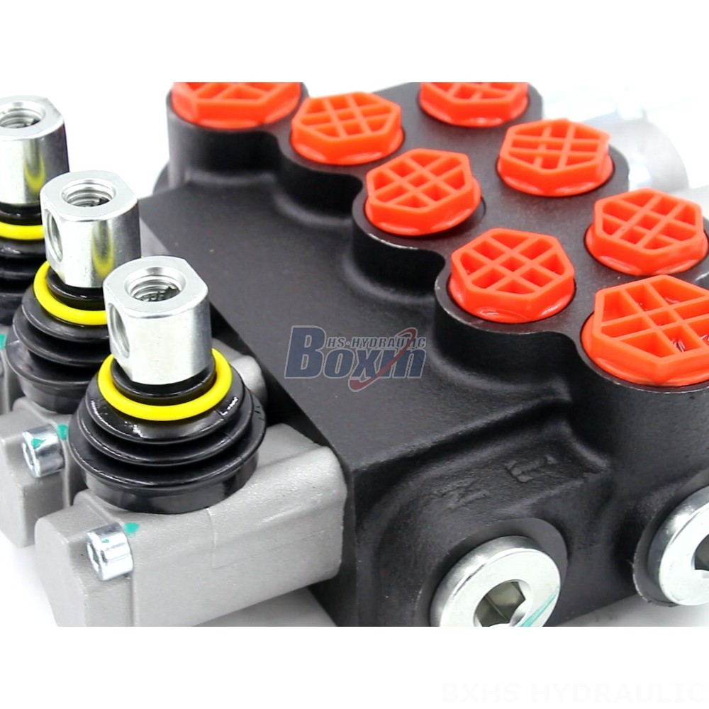 P40-G12-G38-OW Manual 3 Spool Monoblock Directional Valve | Manufacturer & Global Supplier detail image