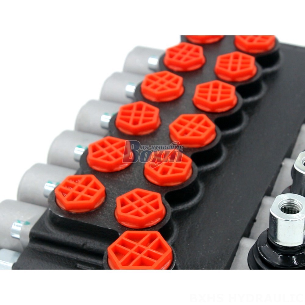 P40-G12-G38 Manual 6 Spool Monoblock Directional Valve | Manufacturer & Global Supplier detail image