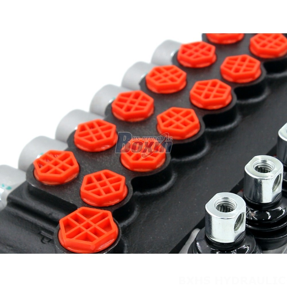 P40-G12-G38 6-Spool Hydraulic Directional Valve | Factory Direct & Customizable detail image