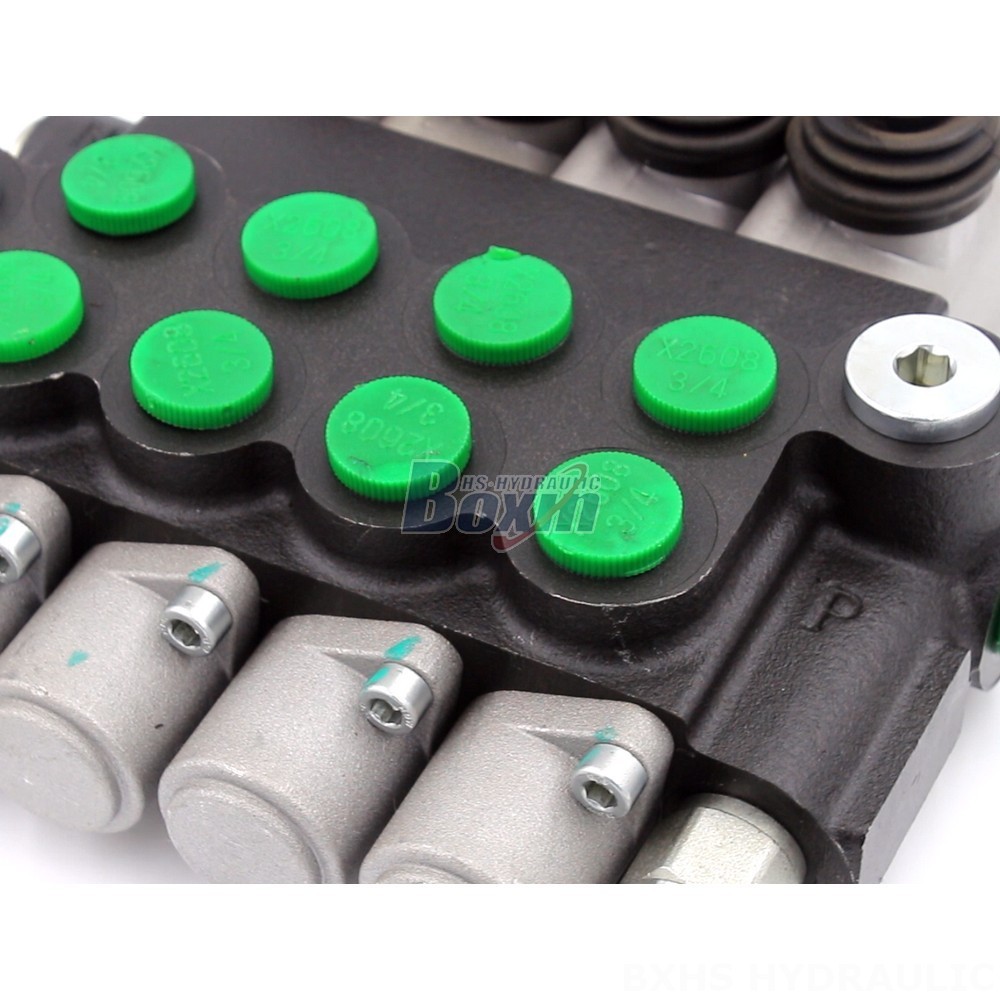 P40-U34 Manual 4 Spool Monoblock Directional Valve | Manufacturer & Global Supplier detail image