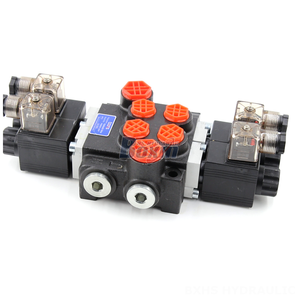 P40 Solenoid 2 Spool Monoblock Directional Valves Direct from the Manufacturer detail image