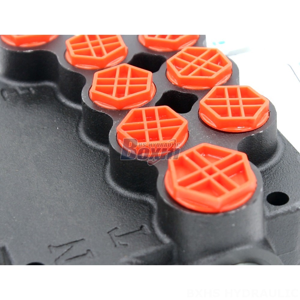 P80-G12-G34 Manual 3 Spool Monoblock Directional Valve | Manufacturer detail image