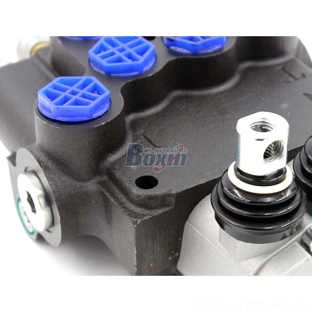 P80-G12-G38-QW Manual 2 Spool Monoblock Directional Valve: Reliable Performance detail image