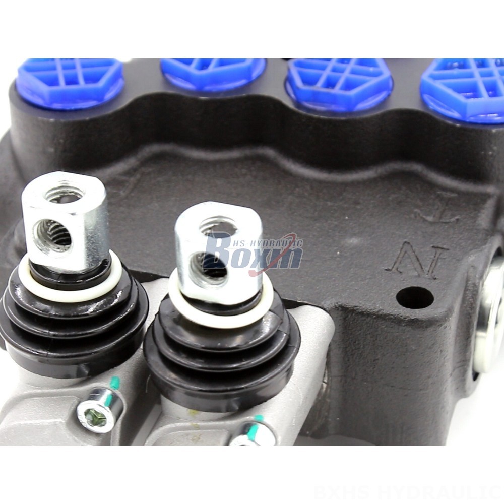 P80-G12-G38-QW Manual 2 Spool Monoblock Directional Valve: Reliable Performance detail image