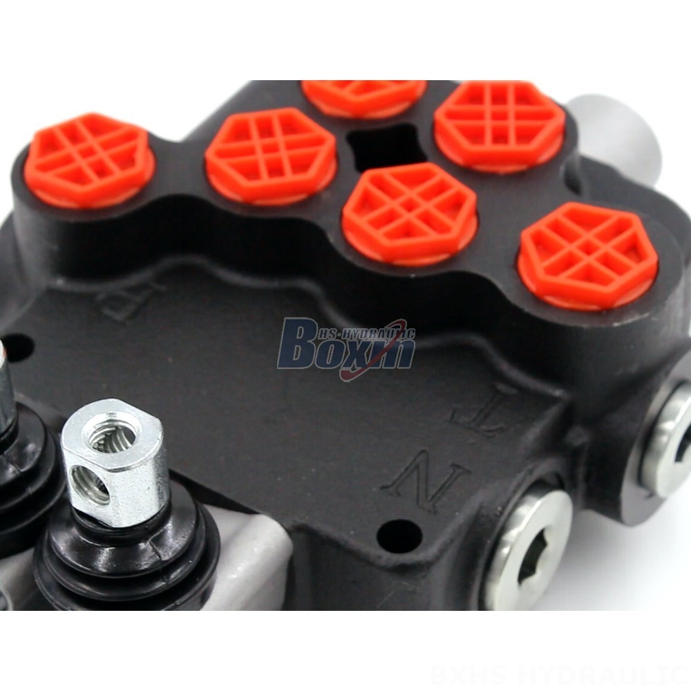 P80-G34-G12 Manual 2 Spool Monoblock Directional Valve: Manufacturer & Global Supplier detail image