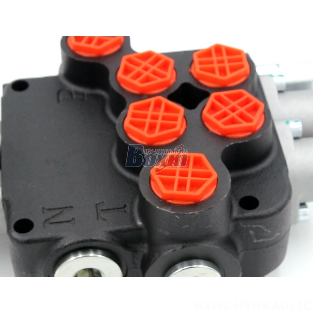 P80-G34-G12 Manual 2 Spool Monoblock Directional Valve: Manufacturer & Global Supplier detail image