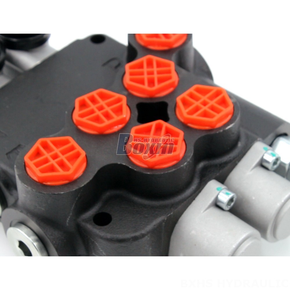 P80-G34-G12 Manual 2 Spool Monoblock Directional Valve: Manufacturer & Global Supplier detail image