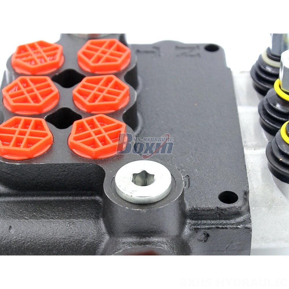 P80-G34-G12 3 Spool Directional Valve: High-Performance Flow Control & Switching detail image
