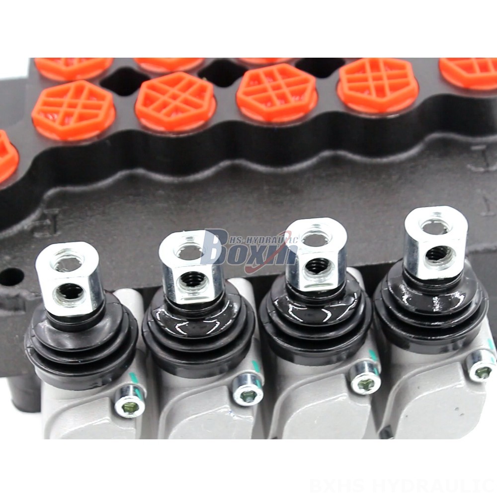P80-G34-G12 Manual 4 Spool Monoblock Directional Valve | Wholesale & OEM detail image
