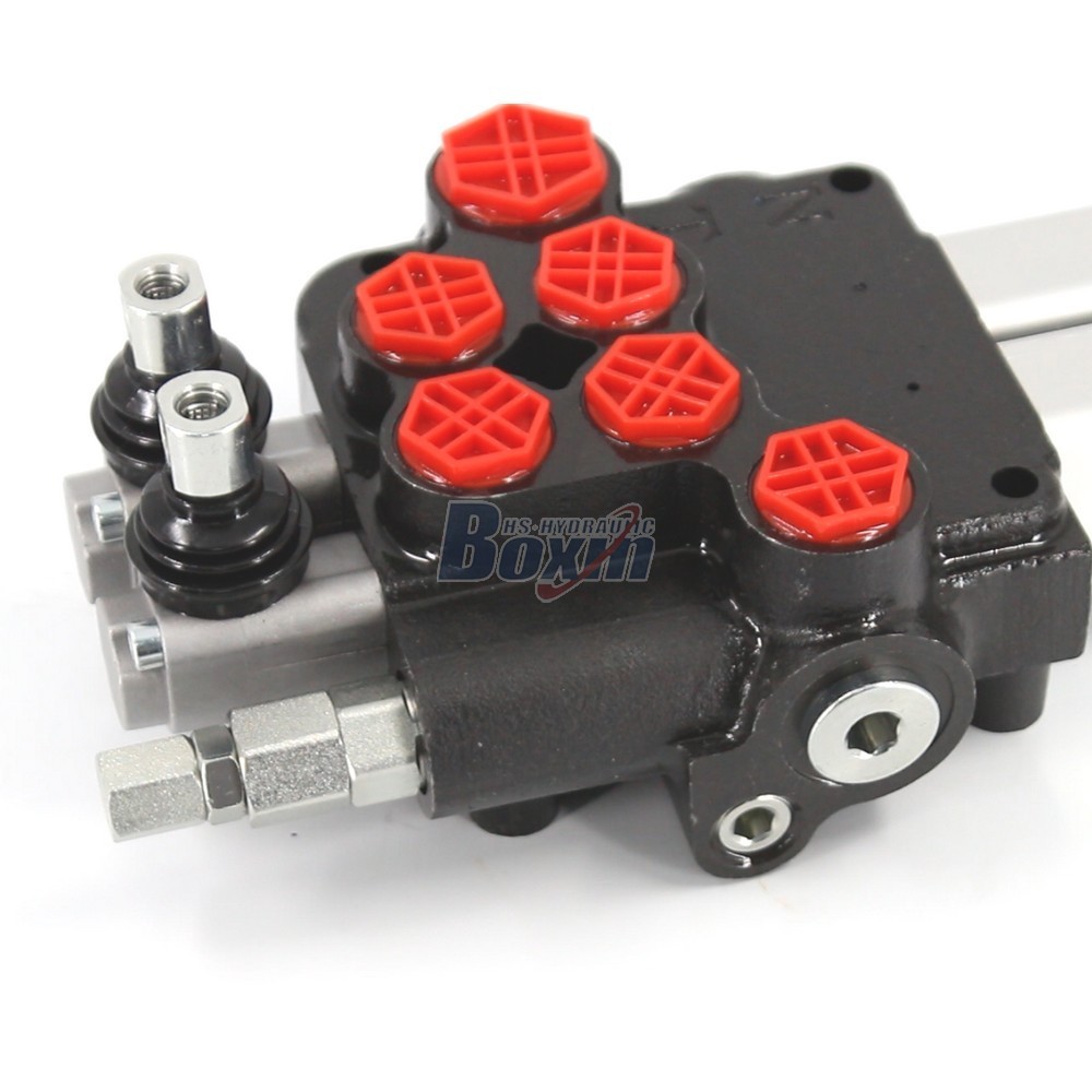 OEM and ODM Services for P80AFT-2QTW1 Manual 2 Spool Monoblock Valve Custom Branding detail image