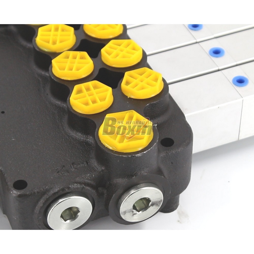 Factory Price P80Q-G-4OT 4 Spool Pneumatic Hydraulic Valve detail image