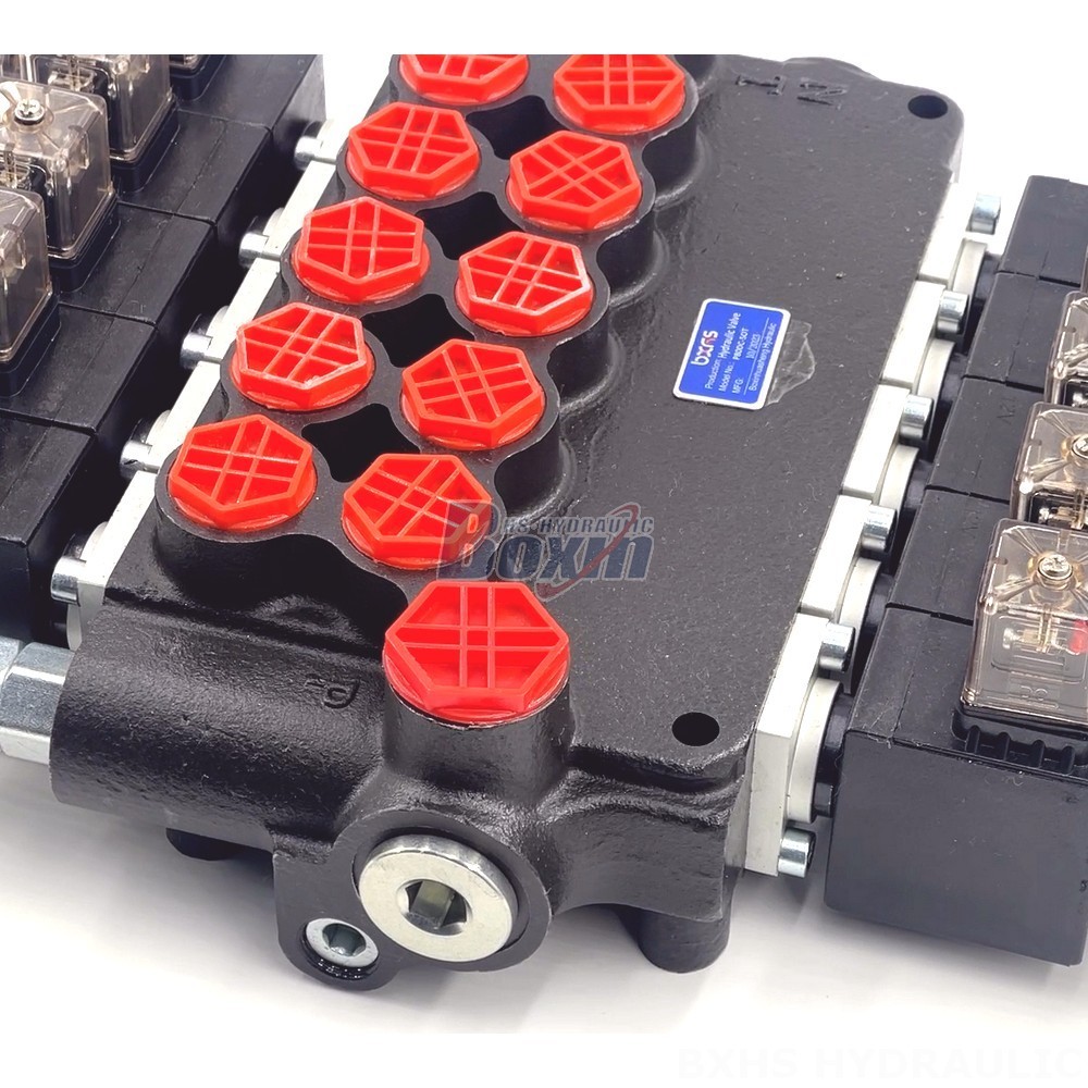 P80 Solenoid 5 Spool Monoblock Directional Valve | Manufacturer & Global Supplier detail image