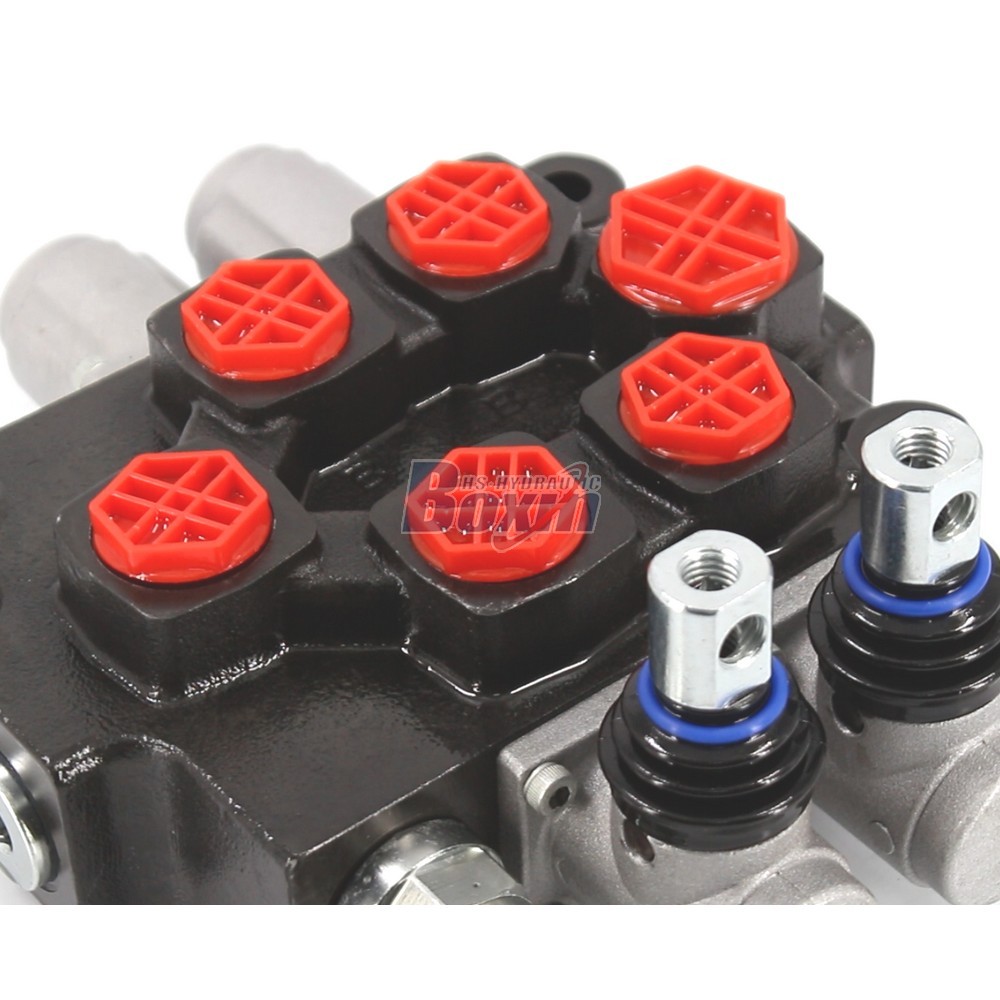Q75 Manual 2 Spool Monoblock Valve for Mobile Hydraulics detail image