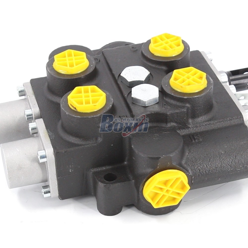 Precision Engineered RD5200NPT-2OT Manual 2 Spool Valve for Hydraulic Systems detail image