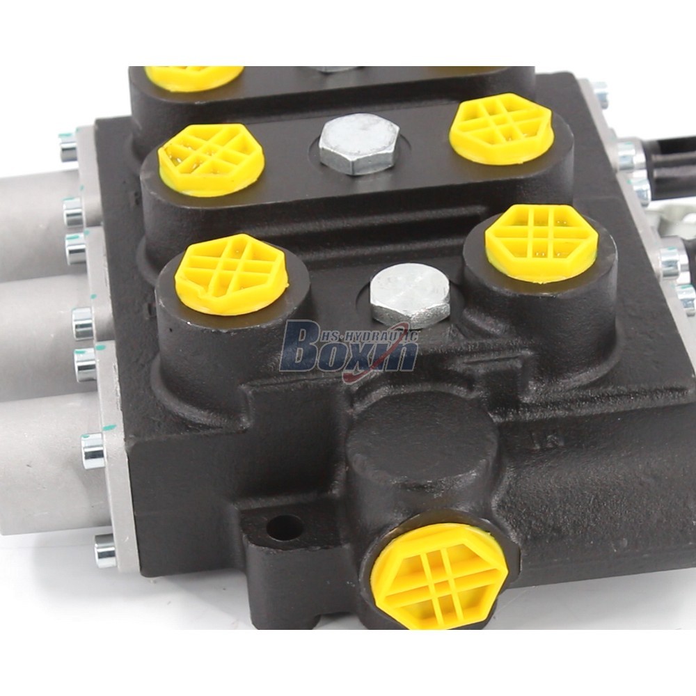 Factory Source RD5300NPT-3OT 3 Spool Manual Hydraulic Valve for Global Market detail image