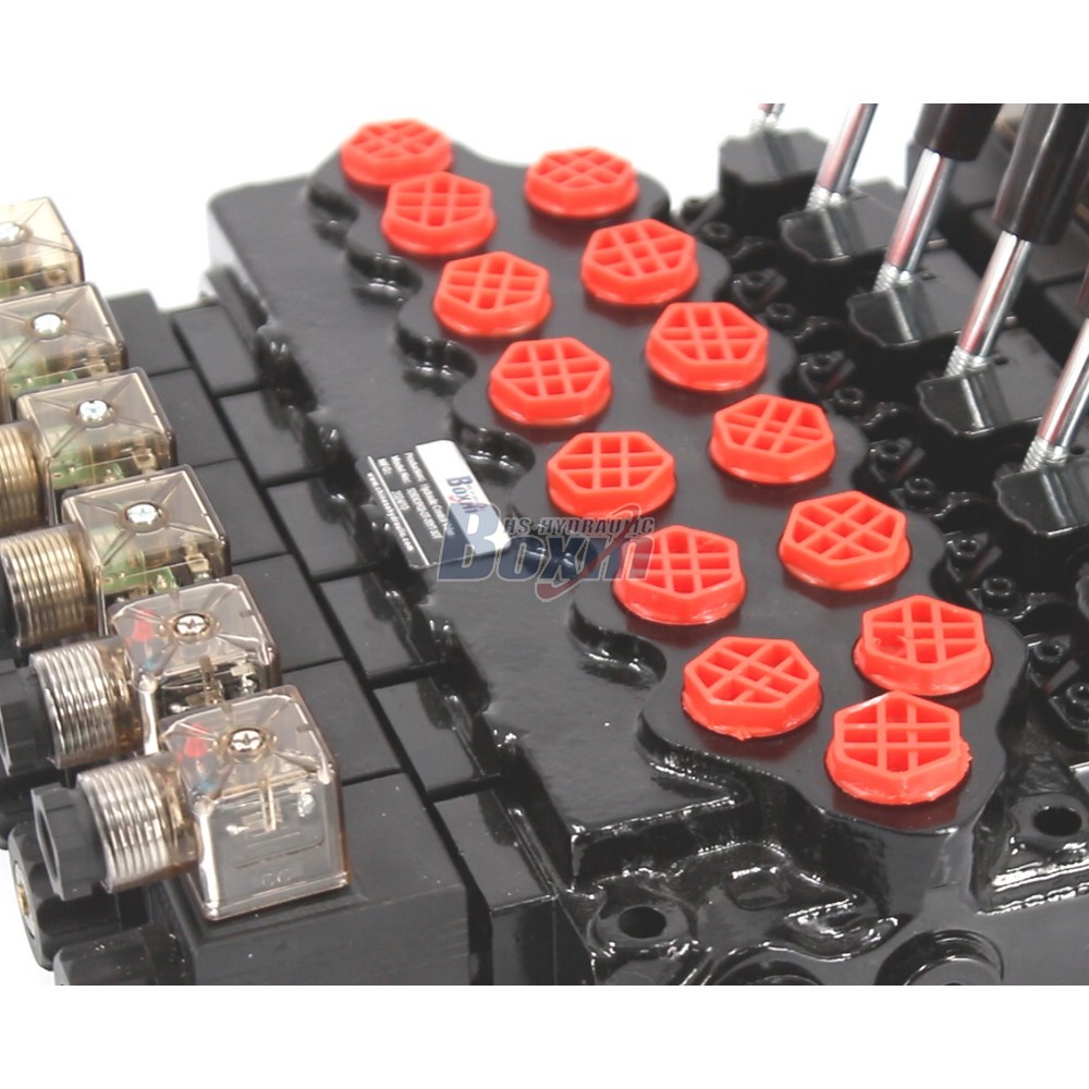 China Manufacturer Supply SD5-PG2 Solenoid 6 Spool Directional Valve detail image