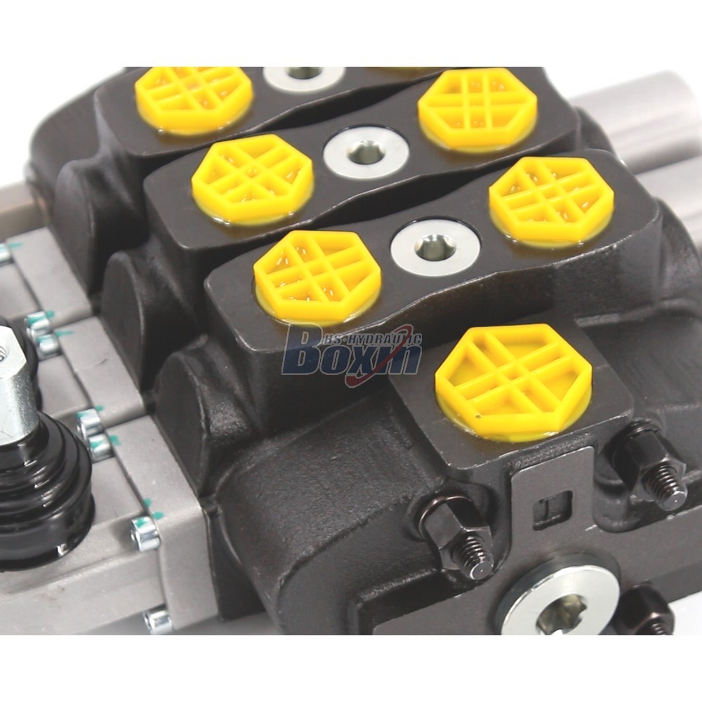 SD8 Series 3 Spool Sectional Directional Hydraulic Valve detail image