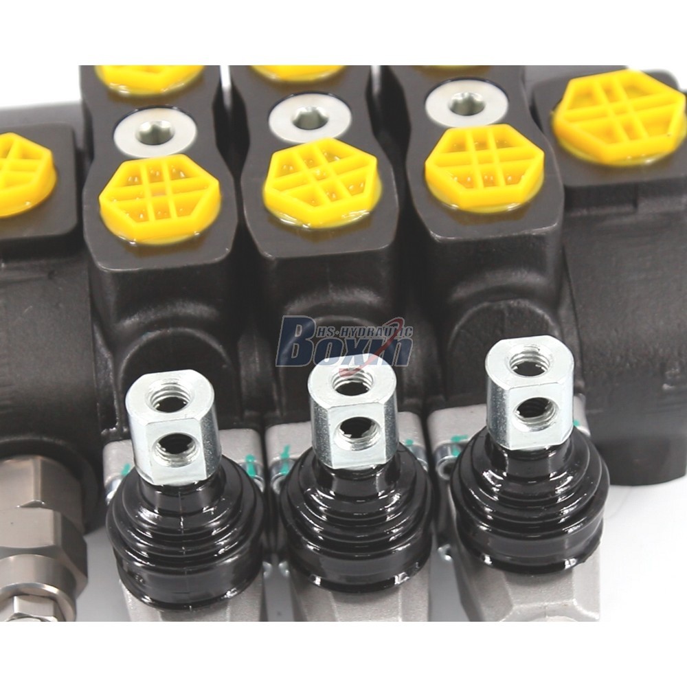 Industrial Grade SD8 Manual 3 Spool Directional Control Valve detail image