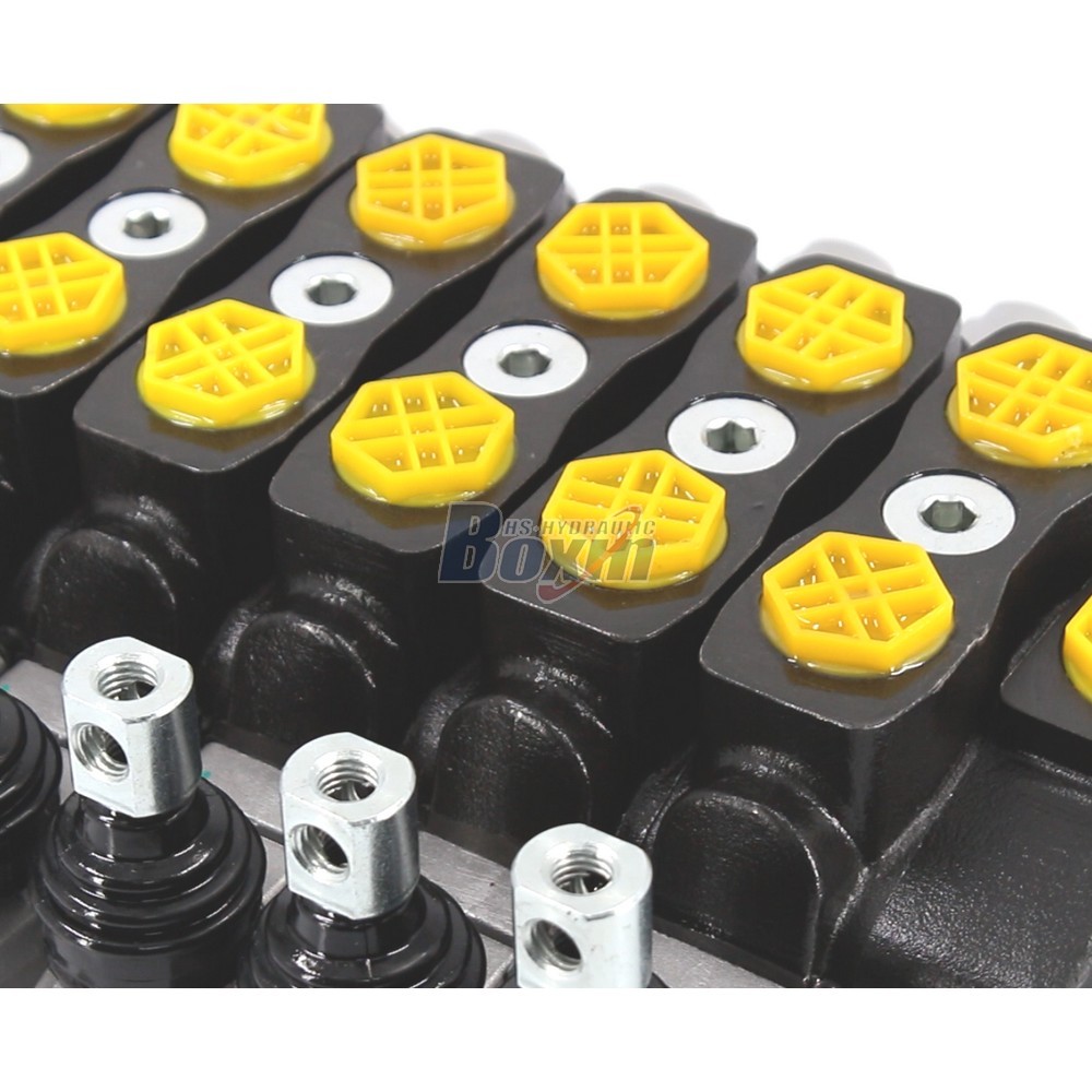 OEM and ODM Services for SD8 Manual 6 Spool Sectional Directional Valve with Private Labeling detail image