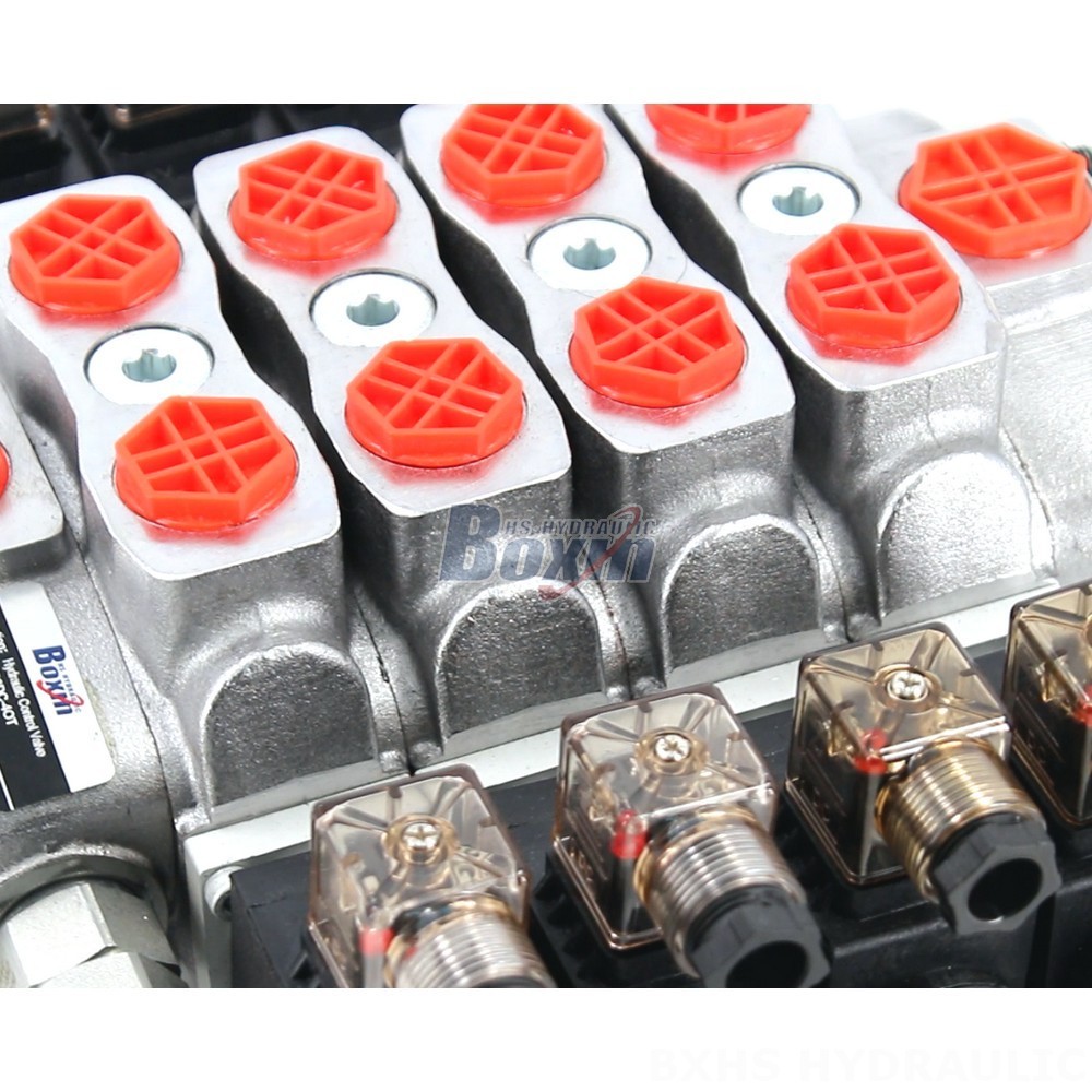 Direct from Factory: SD8 4-Spool Solenoid Hydraulic Directional Valve detail image