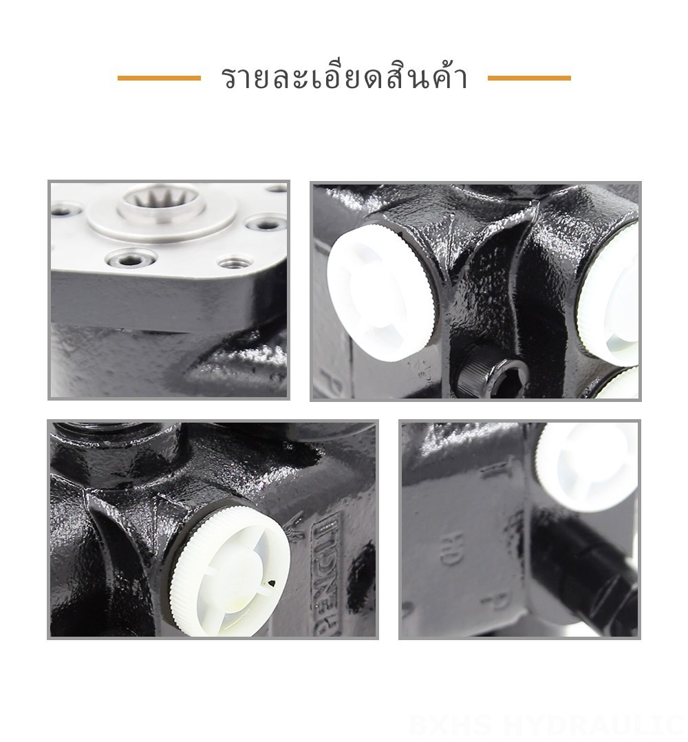 101S-5T-100-PV80 100 มล./รอบ 10 ลิตร/นาที ชุดควบคุมพวงมาลัย