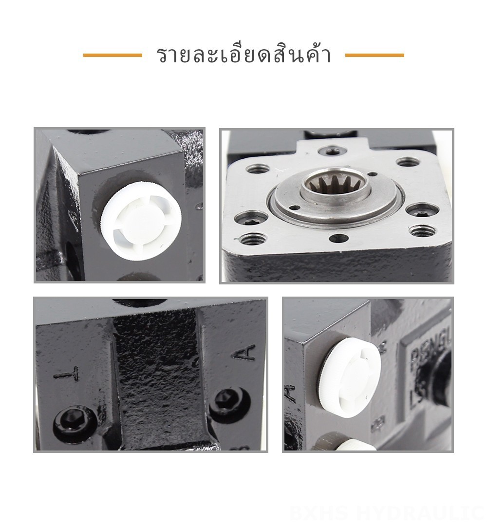 101S-5T-50-PV40 50 มล./รอบ 5 ลิตร/นาที ชุดควบคุมพวงมาลัย
